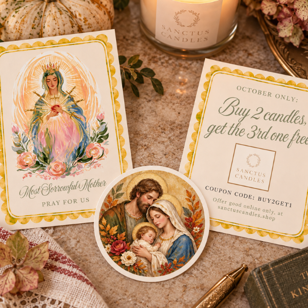 Sanctus Candles Snail Mail Club