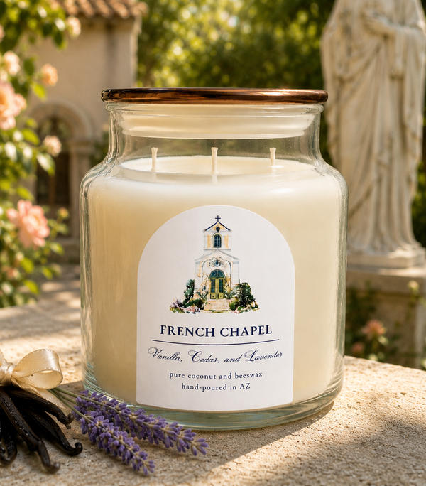 FRENCH CHAPEL Vanilla, Lavender, Cedarwood