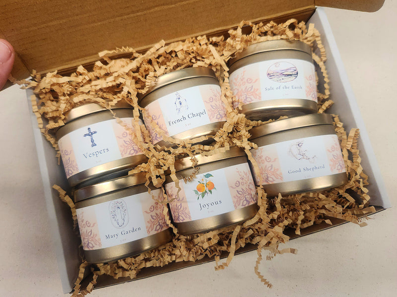 Catholic Gift Candle Sample Set