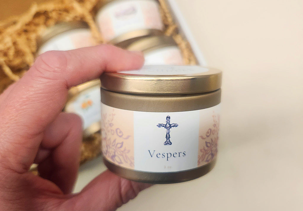 Catholic Gift Candle Set -Sample Pack of Candles for sacrament gifts - home prayer candles