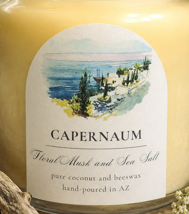 CAPERNAUM Sea Salt, Citrus, Driftwood, and Musk