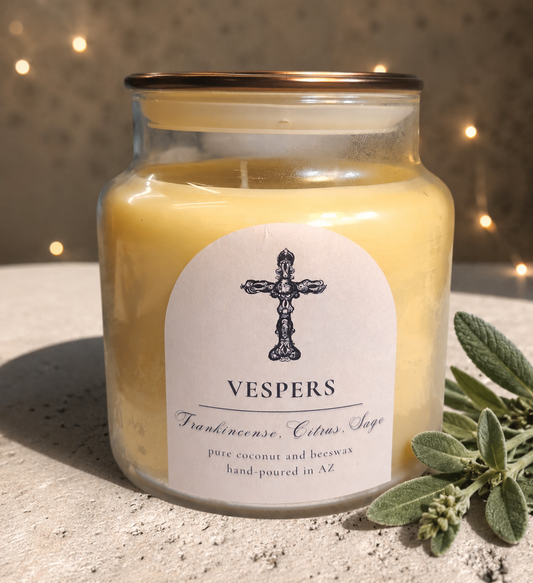 VESPERS Frankincense, Citrus, and Sage