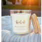 WARM HEARTS Toasted Palo Santo and Pumpkin, Double-Wicked Candle