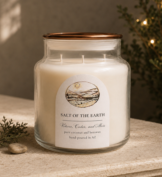 SALT OF THE EARTH Moss, Santal, and Creme