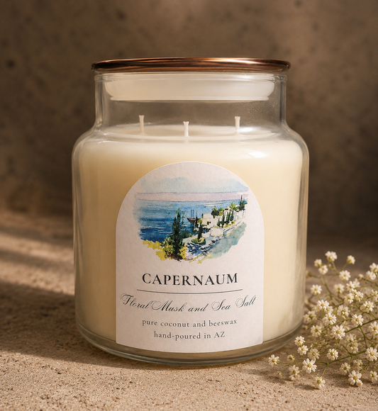 CAPERNAUM Sea Salt, Citrus, Driftwood, and Musk