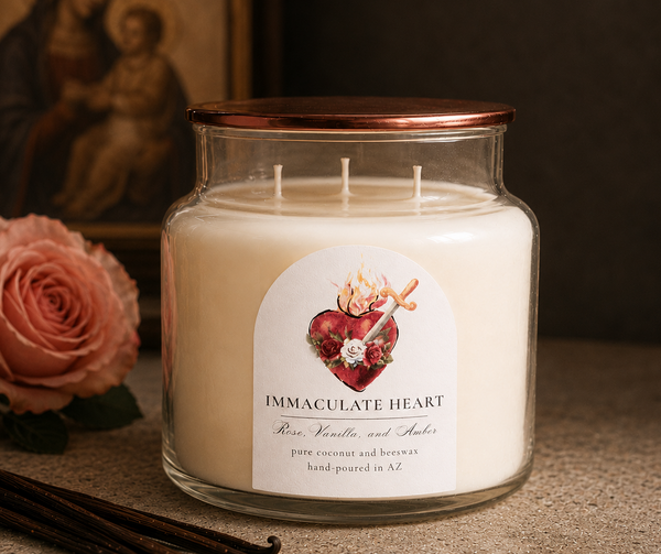 IMMACULATE HEART Rose, Amber, and Vanilla