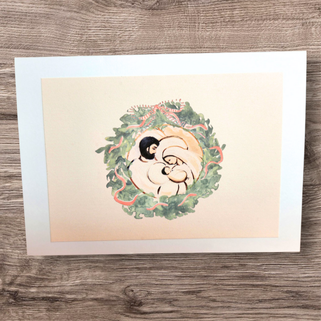 Handmade Christmas Notecards:  5x7, Set of 12