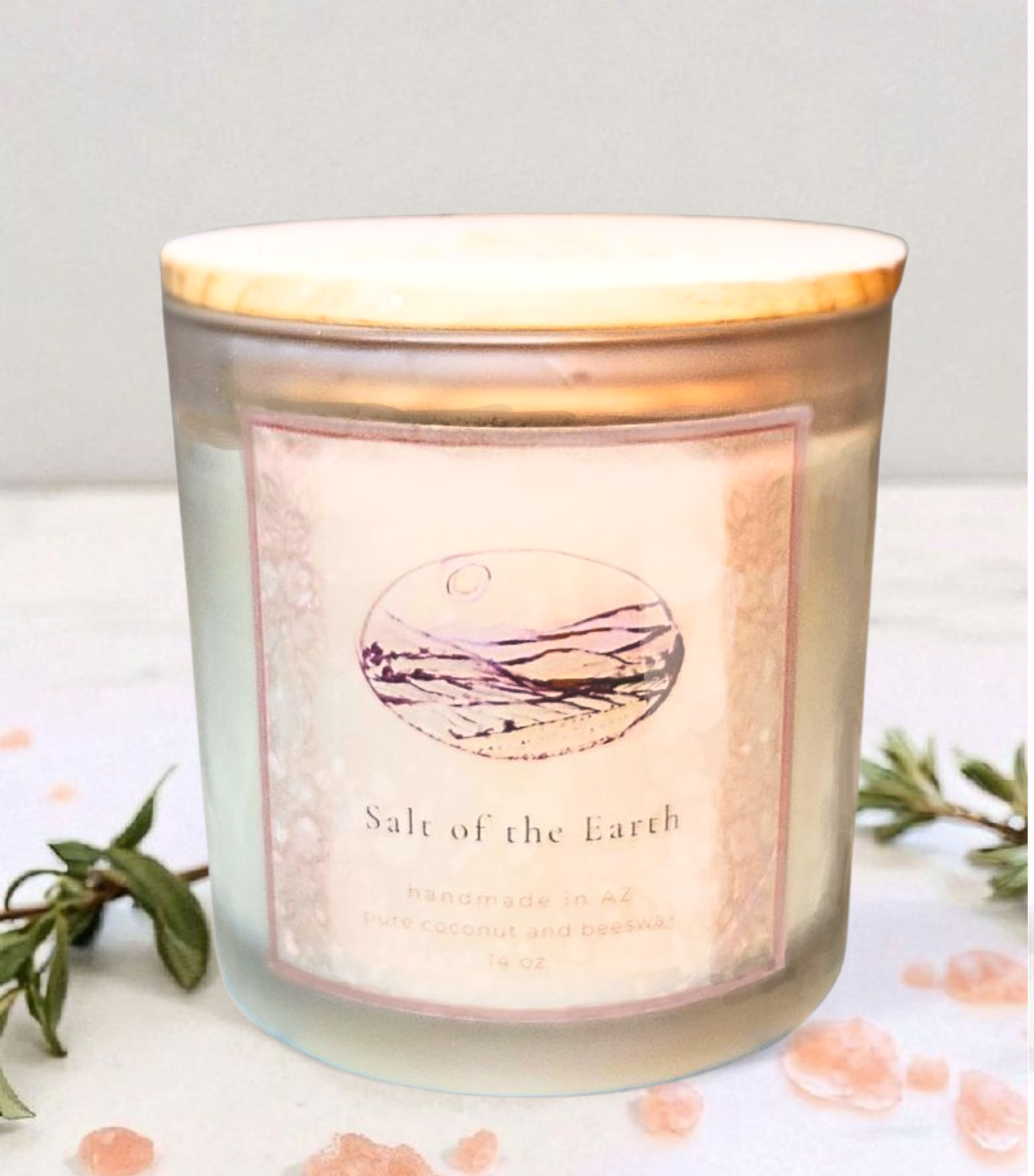 Salt of the Earth Triple-Wicked Scented Candle
