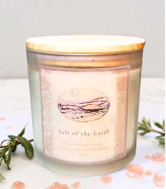 Salt of the Earth Triple-Wicked Scented Candle
