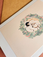 Handmade Christmas Notecards:  5x7, Set of 12