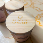 FRENCH CHAPEL Vanilla Amber Lavender Cedar and Smoke, Beeswax Catholic Candle: Large Double-Wick Jar Candle